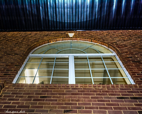 window pointofview vertical brickwork