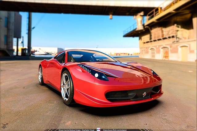 Ferrari - Render en Keyshot 7