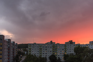 Sunrise or sunset photo of Marianka