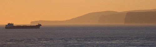 ship sunset caithness orkney hoy pentlandfirth northcoast500 nc500
