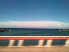Cuban bay and ocean view