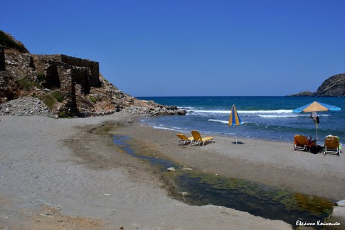 Almirida beach in Heraklion Crete