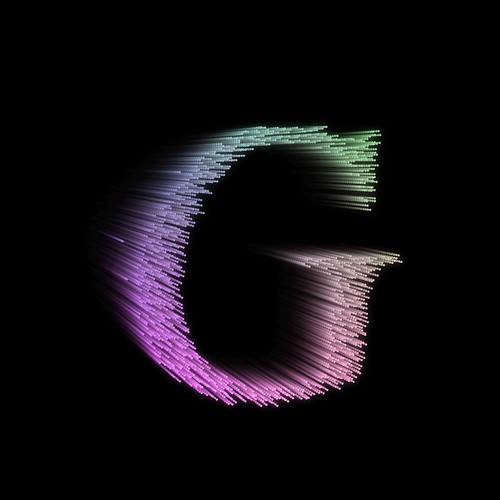 Star Glow Typeface - GeneTypo 002 | by spaghetticoder77