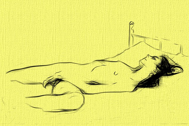 Nude Model Drawing