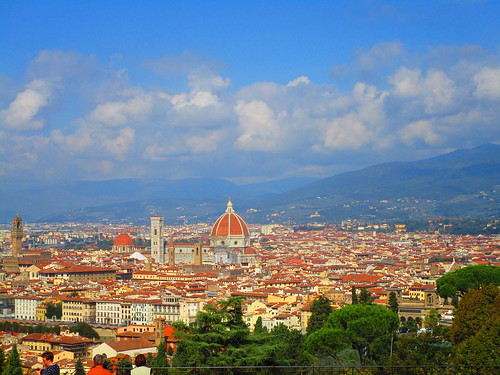 Florence from the top of the world.