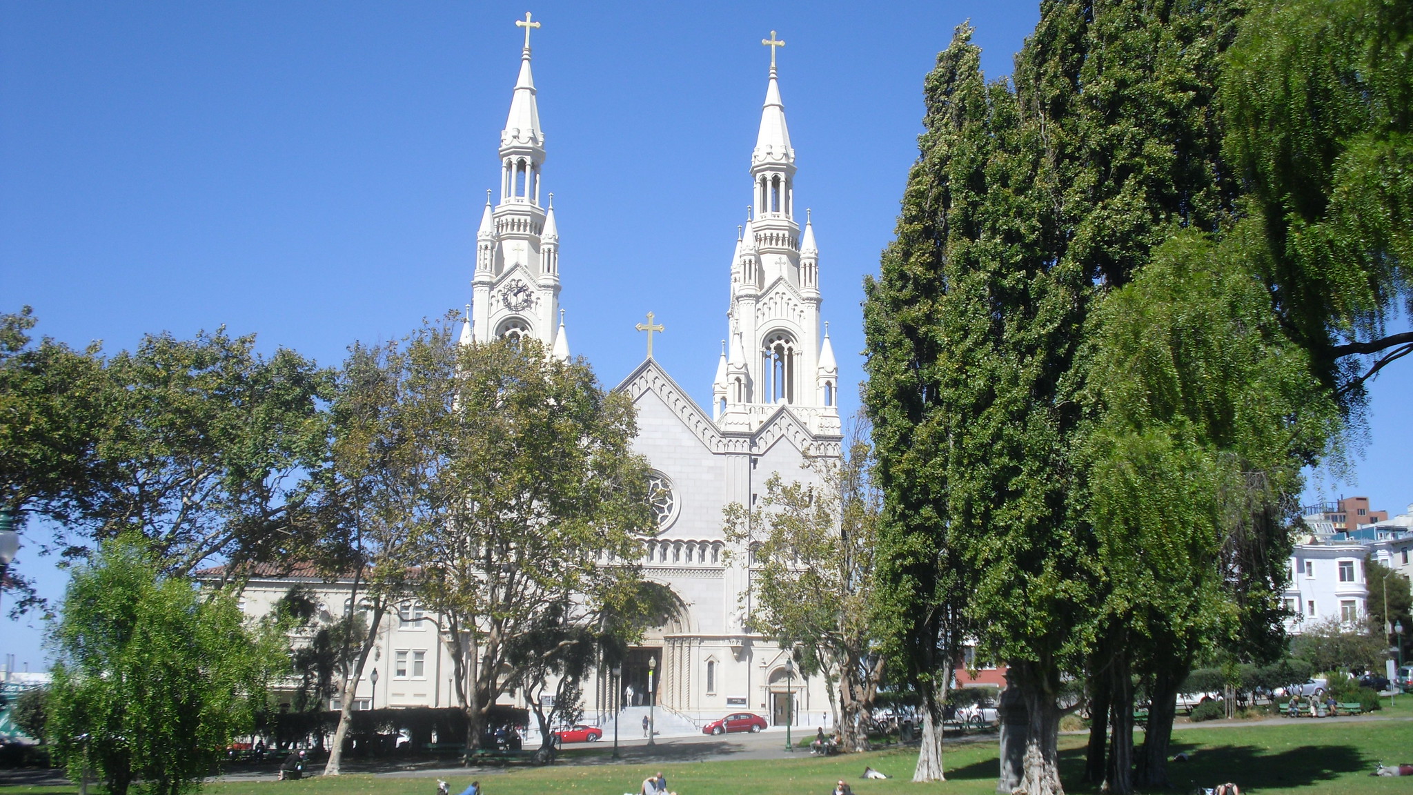 exterior Iglesia de San Pedro y San Pablo San Francisco California EEUU 