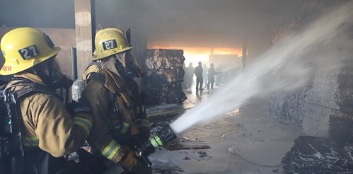 Fire Erupts at Paper Recycling Firm in L.A.'s Industrial E… | Flickr