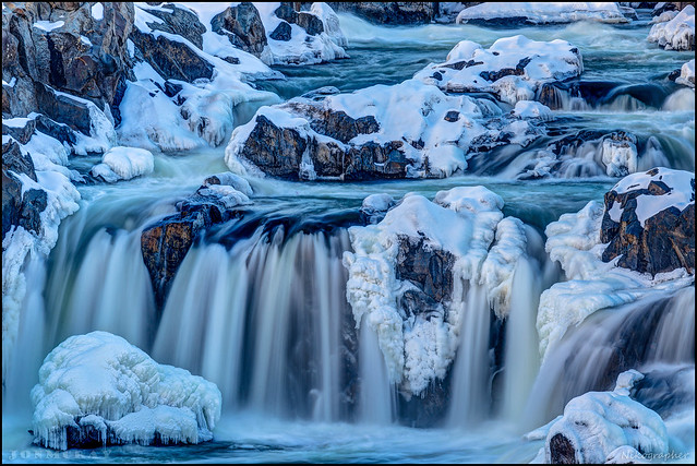 Frozen Great Falls