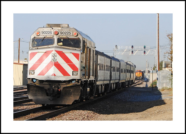 Amtrak 90225 at Bakersfield