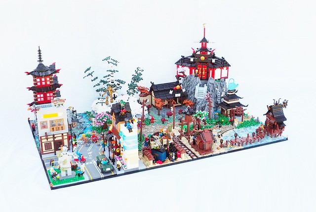 LEGO Ninjago Diorama