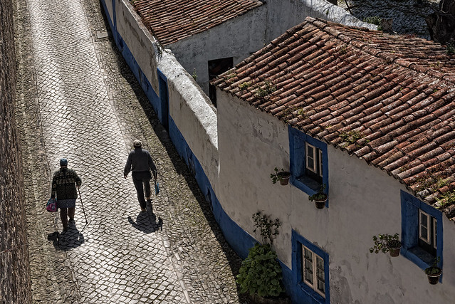 Portugal. Promenade à Obidos.