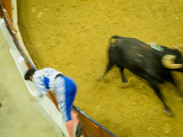 Bullfighting in Nazaré