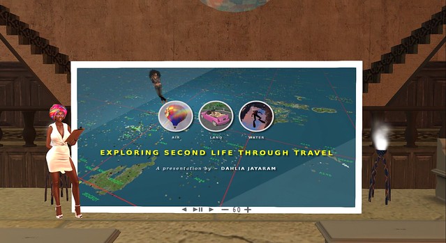 Exploring Second Life Through Travel Presentation