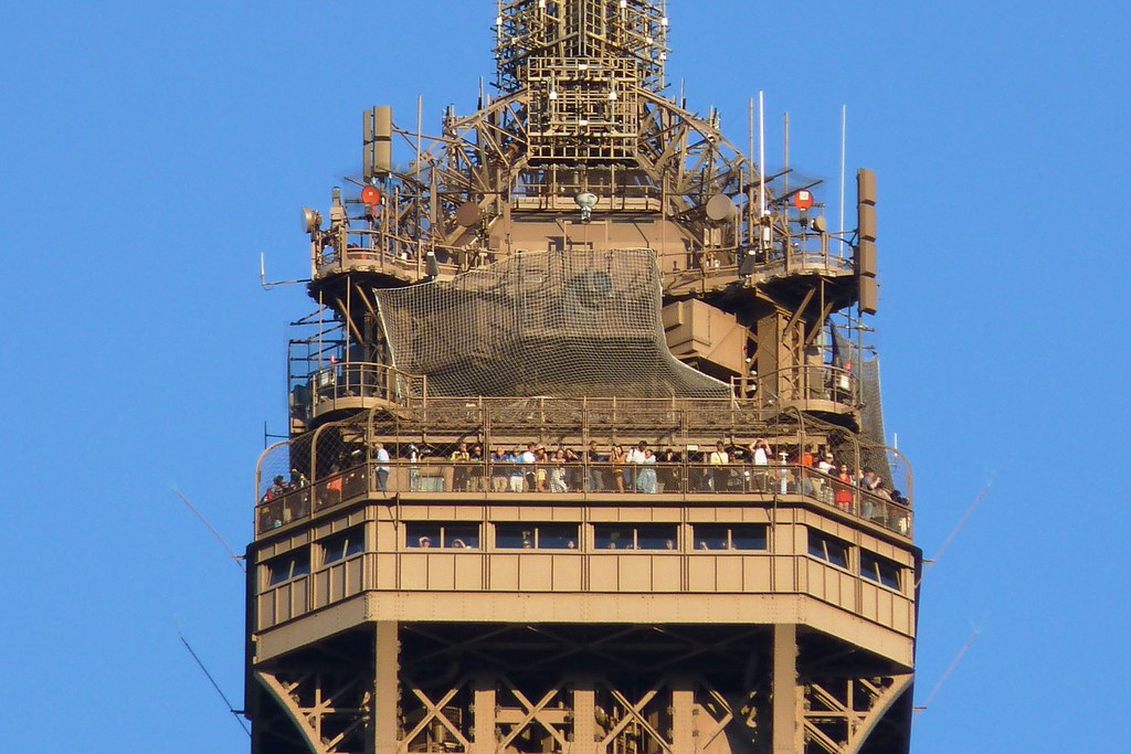 top floor eiffel tower observation deck