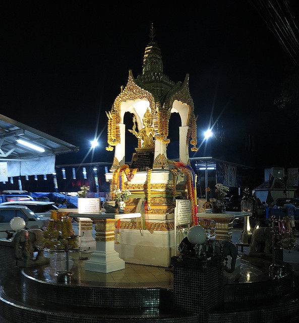 shrine to the go-to god for businesses in thailand