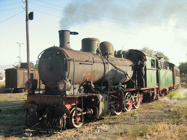 The train we rented to go to Bosra