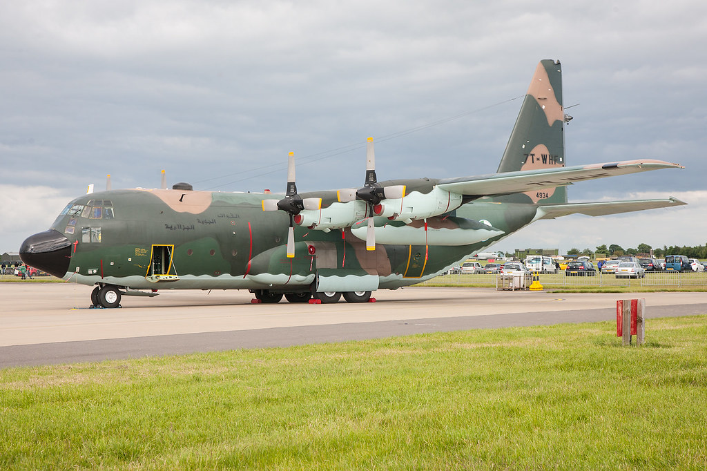 7T-WHF, Lockheed C-130H Hercules Algerian Air Force @ RAF Waddington EGXW
