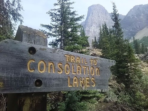 Trail to Consolation Lakes