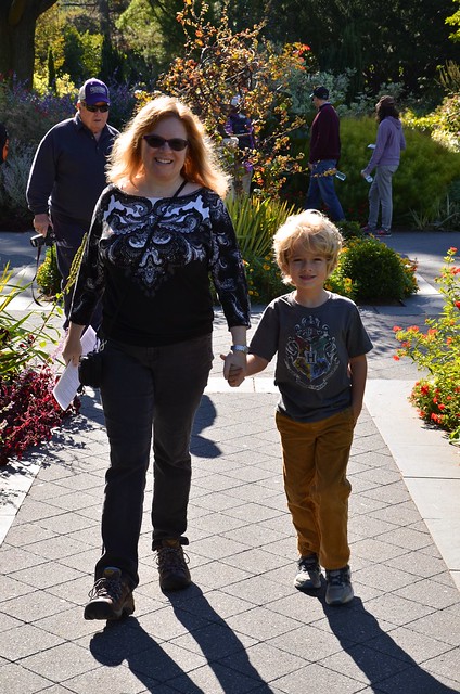 Everett & Mommy At The New York Botanical Garden