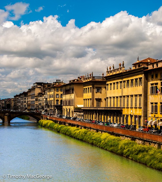 Florence Along the Arno