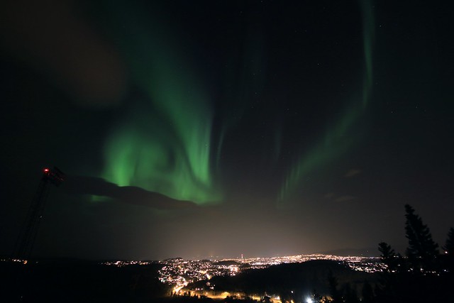 Aurora Borealis 27.09.2017 Trondheim, Norge, Norway, Norwegen