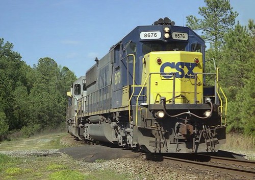 CSXT SD50 8676-K869 | CSXT Southbound Molten Sulphur Train K… | Flickr