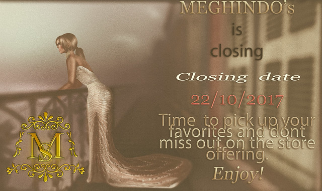 {Meghindo's} is closing - Note from Meghindo Romano -