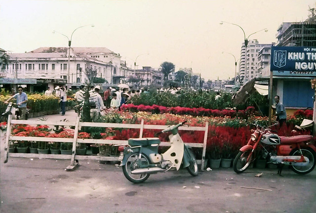 SAIGON 1971 - Chợ hoa Tết Nguyễn Huệ