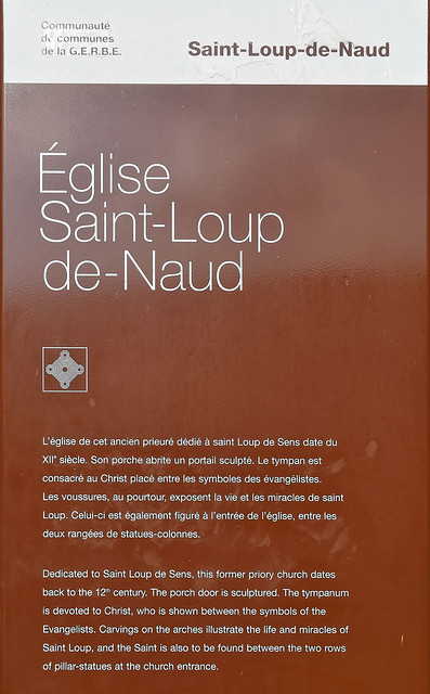Saint-Loup-de-Naud (Seine et Marne) - Eglise Saint-Loup