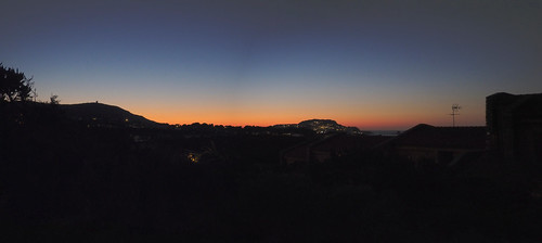 twilight sardinia sardegna panorama mediterranean macchiamediterranea luci lights crepuscolo costa coast