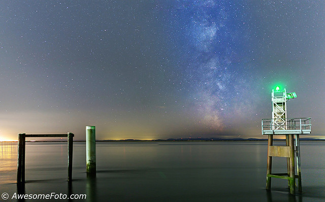 Milky Way with Lighthouse (3)