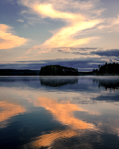Z Lines by Graydon Armstrong, The clouds turned into these fantastic symmetrical mirror images