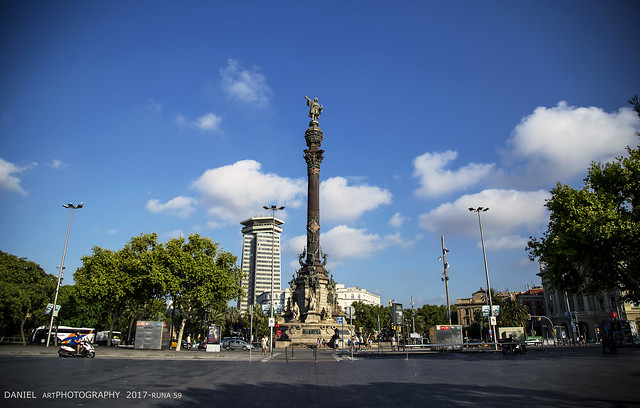Barcelona, Monumento a Colón