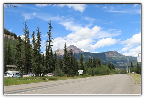 mountains hills trees nature colorado durango road clouds sky canon picmonkey landscape