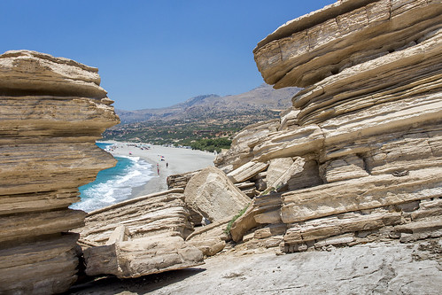three Stones on Triopetra beach - Crete, Greece