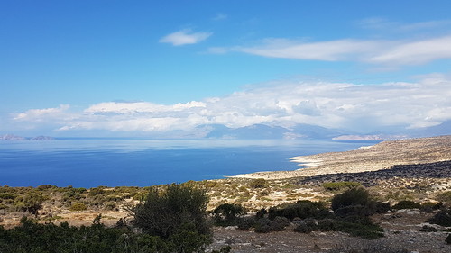 Kreta 2017 449 Uitzicht op Vathi, Matala en Agia Galini / View of Vathi, Matala and Agia Galini