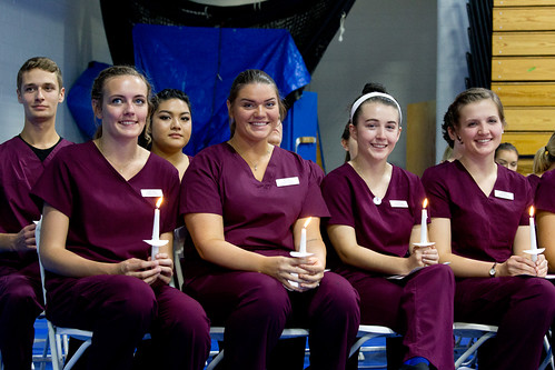 SJC Lighting Ceremony for the Nursing Class of 2020.  Held on 9.24.17 at the Campus of Saint Josephs College in Standish, Maine.