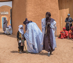Touareg boy waiting for the Sultan of Agadez