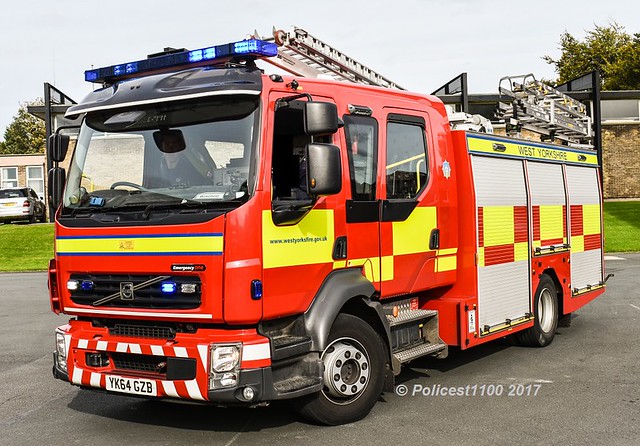 West Yorkshire Fire & Rescue Volvo/E1 YK64 GZB