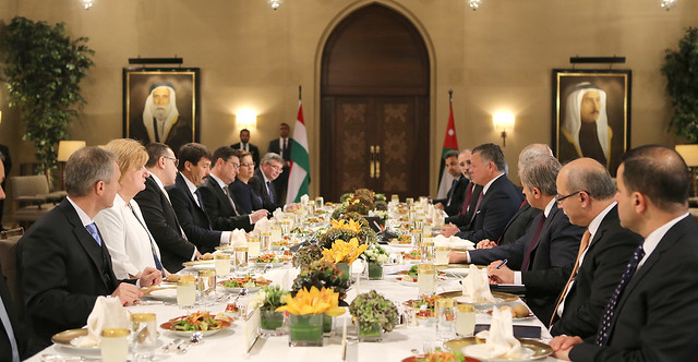 جلالة الملك عبدالله الثاني والرئيس الهنغاري يانوش أدير يعقدان مباحثات موسعة في قصر الحسينية