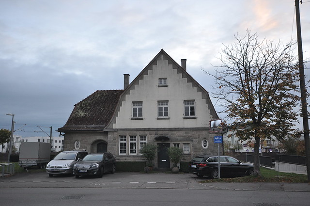 Das vormalige Bahnhofsgebäude Maichingens