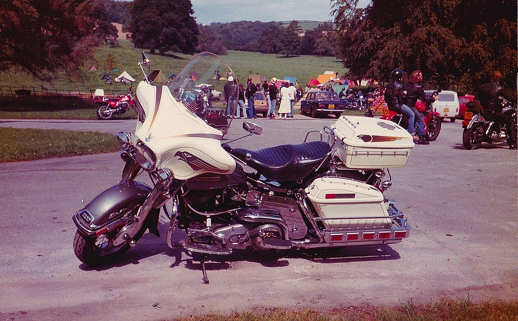 My 1977 Harley Davidson Flh 1200 Electra Glide Port Elliot Flickr