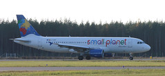 Small Planet Airlines, Airbus A320, EFPO