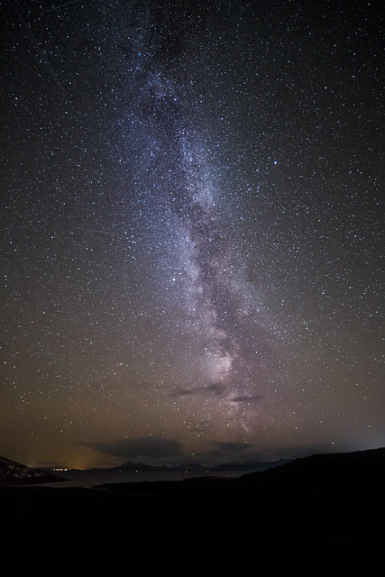 The Milky Way Over Applecross and Skye