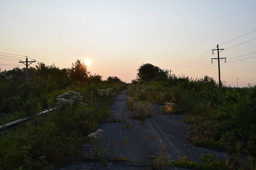 bridge sunrise dawn abandoned urbex ohio