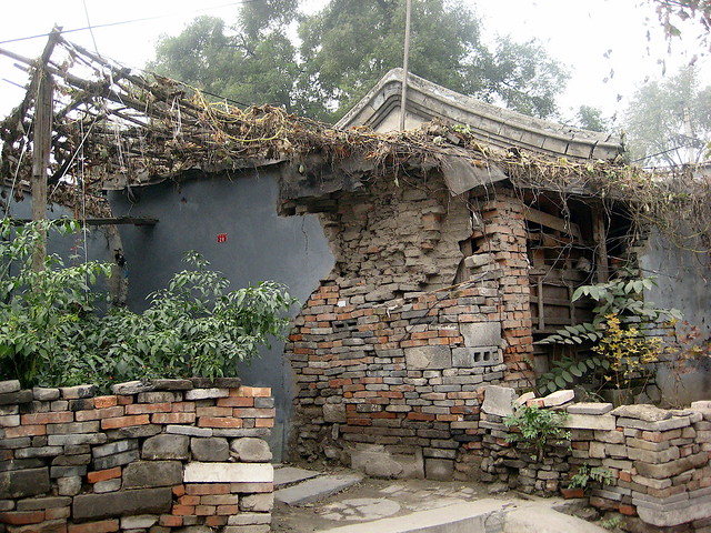 Old Beijing Abandoned Hutong China Asia