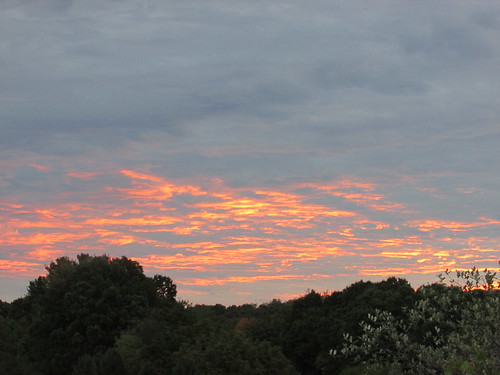sunrise belmont west michigan clouds september autumn