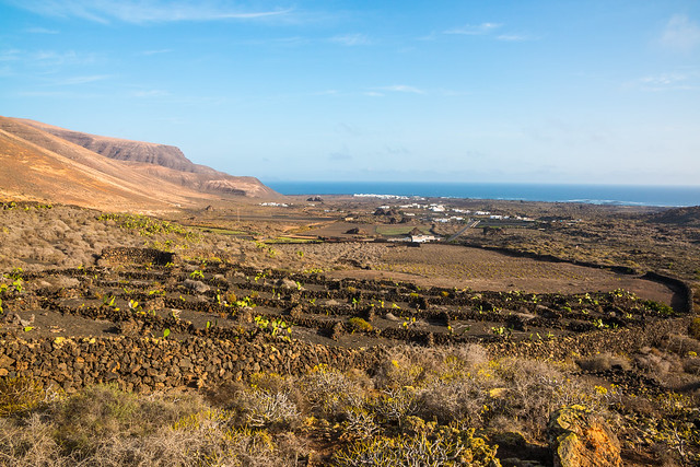 Landschaft bei Orzola, Lanzarote