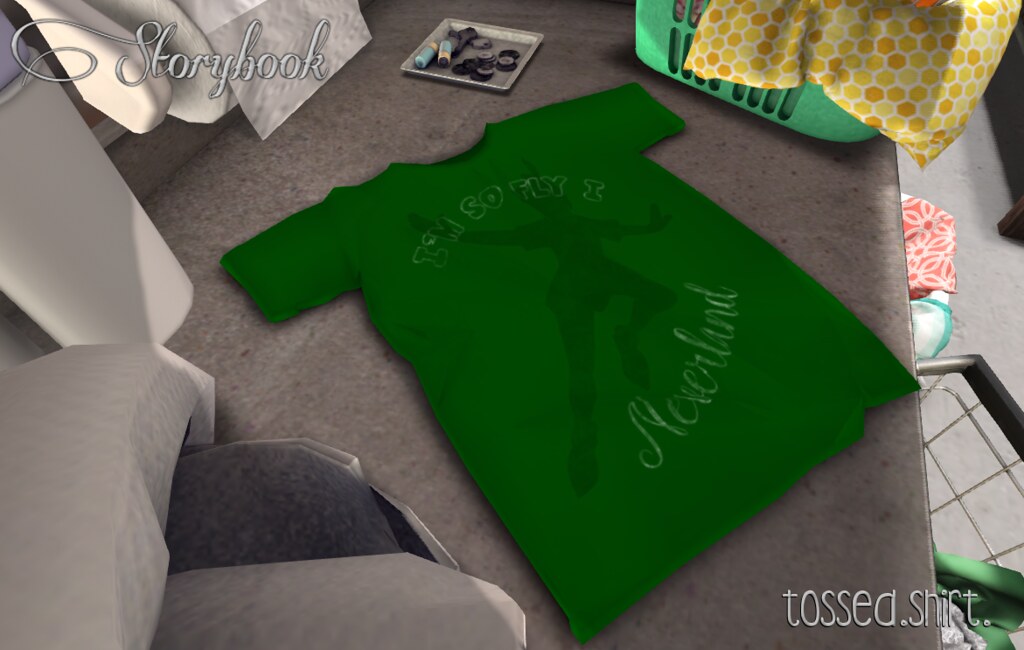 :Storybook: tossed shirt  [ dollarbie ]