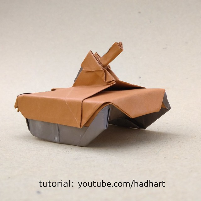 #origami #tank(Hadi Tahir)